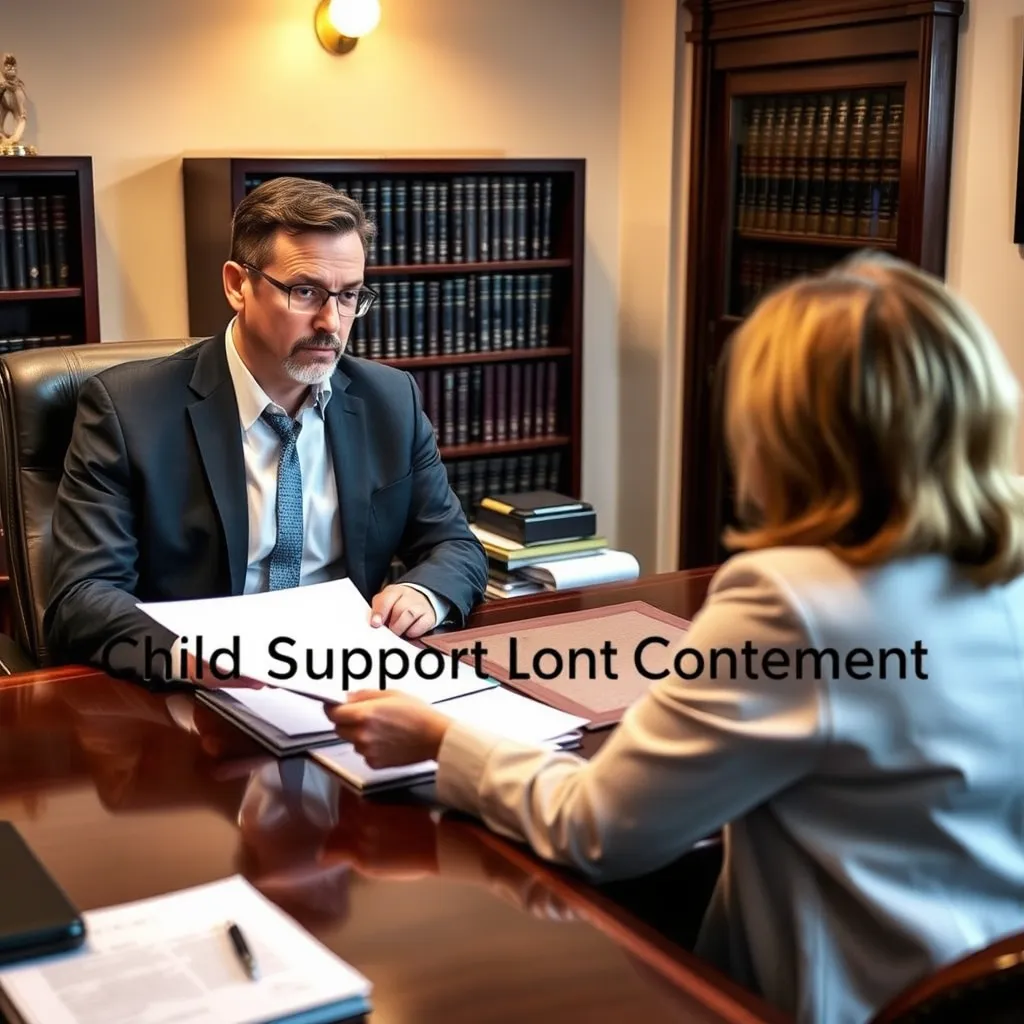 Child Support Contempt Lawyer Virginia