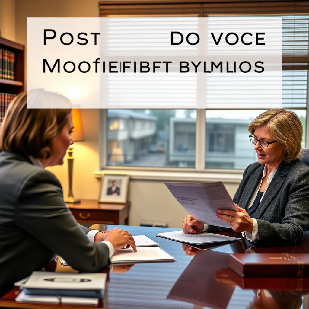 Post Divorce Modification Lawyer Gloucester County